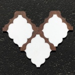 Waterjet Tile - Design 30 Marble - Wood Porcelain E